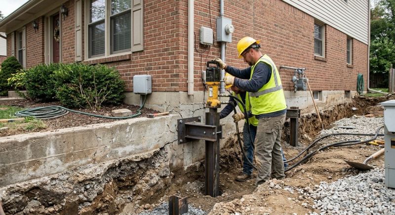 Structural Foundation Repair in Norfolk, MA