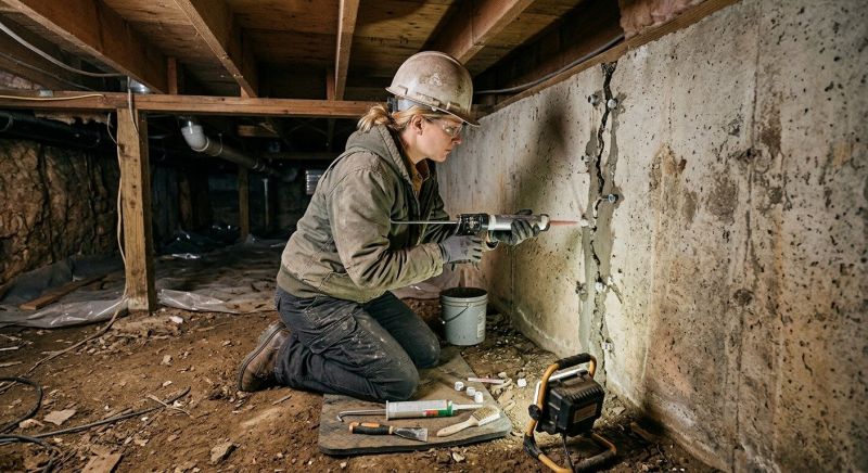 Structural Foundation Repair in Seekonk, MA