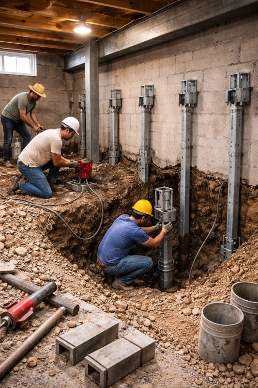 Structural Underpinning in Pawtucket, RI